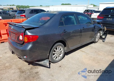 2010 Toyota Corolla S из США, поврежденный, VIN 2T1BU4EE8AC356020